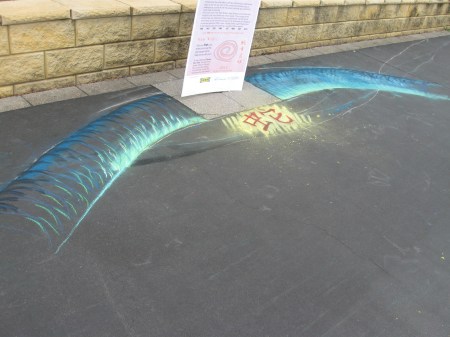 The guts of the snake- the writing says SNAKE in Chinese.